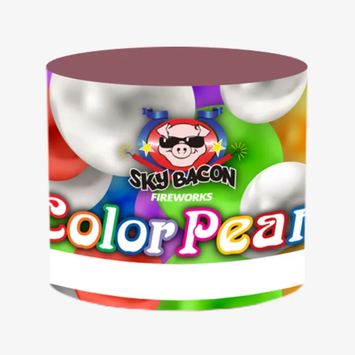 Color Pearl (48 Shots) Straight-Firing Aerial Cake