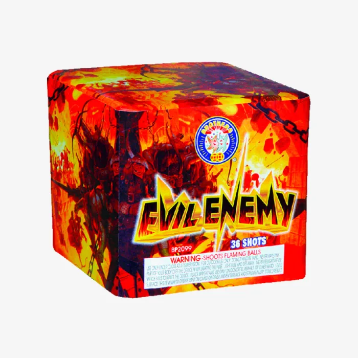 Evil Enemy (36 Shots) Straight-Firing Aerial Cake