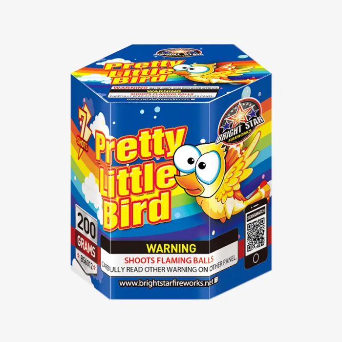Pretty Little Bird (7 Shots) Straight-Firing Aerial Cake