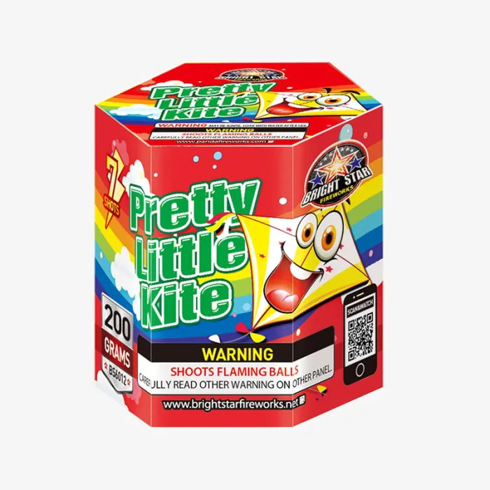 Pretty Little Kite (7 Shots) Straight-Firing Aerial Cake