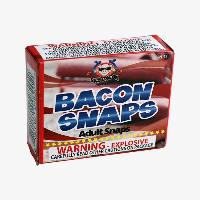 Bacon Snaps Adult Snappers (20 Pack)