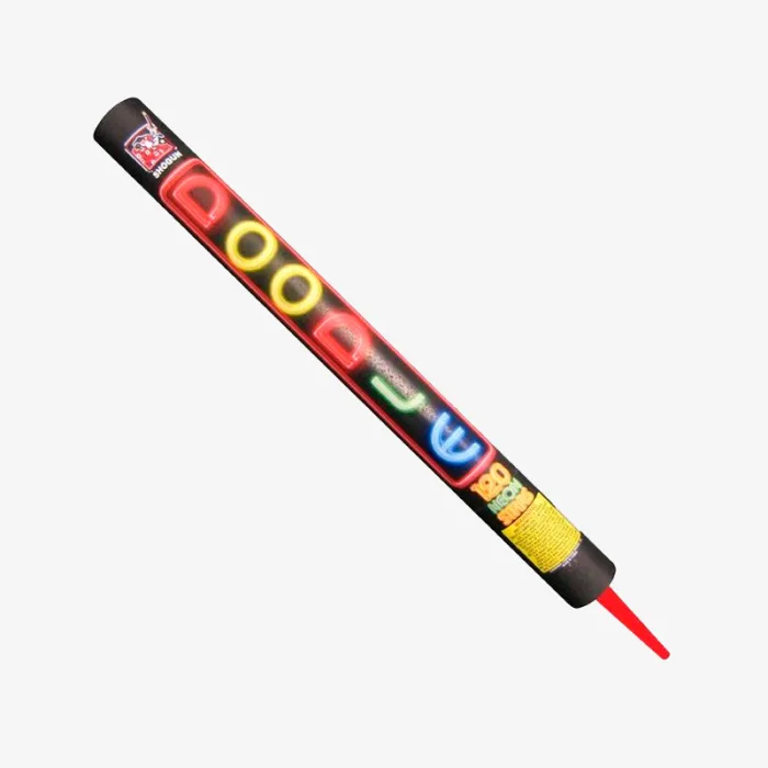 Doodle Neon Candle (120 Shots) Barrage Roman Candle