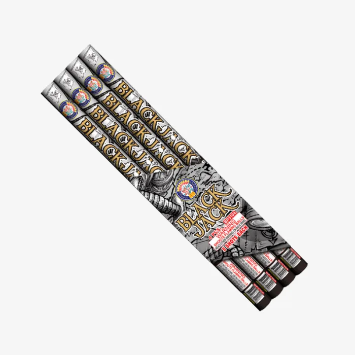 Blackjack (5 Shots) Assorted Roman Candle Pack