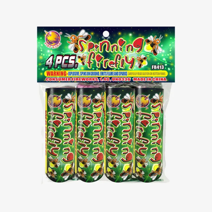 Spinning Firefly Ground Spinner (4 Pack)