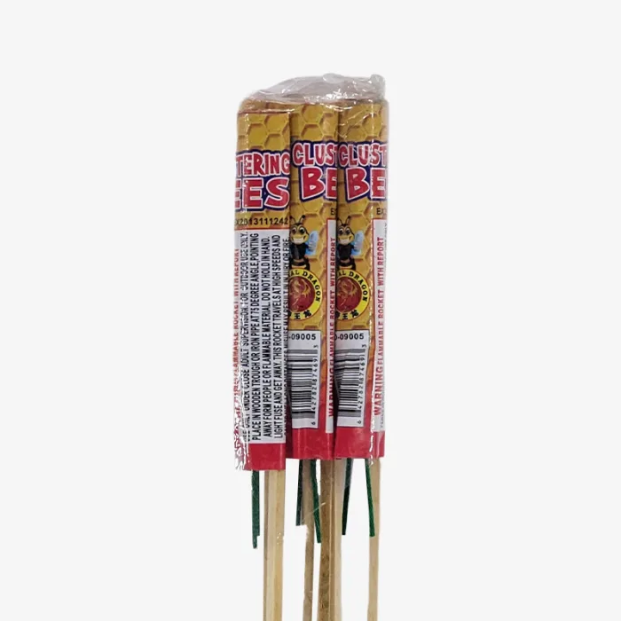 Clustering Bees Rocket (6 Pack)