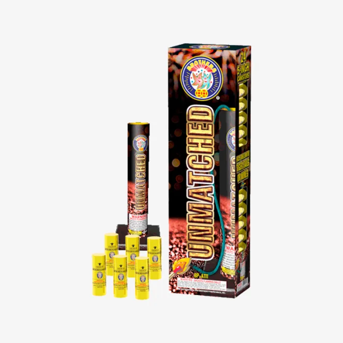 Unmatched (24 Shells) 5-Inch Canister Shell Kit with 4 Tubes