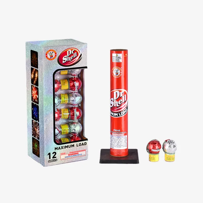 Dr Shell (12 Shells) Artillery Shell Kit with Tube