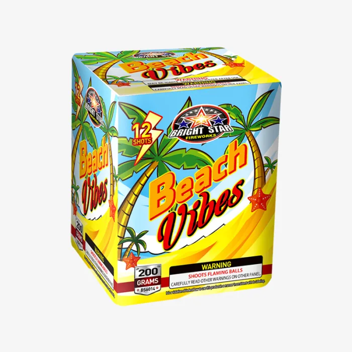 Beach Vibes (12 Shots) Straight-Firing Aerial Cake
