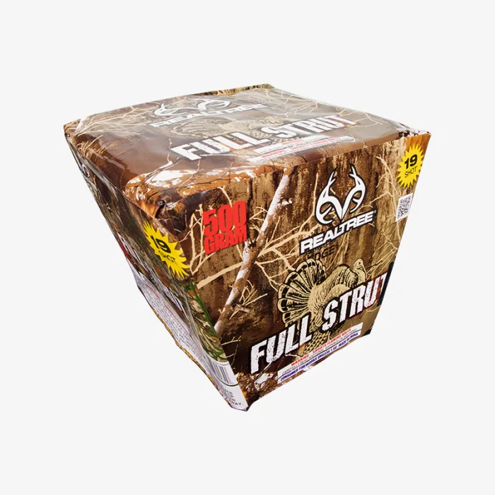 Full Strut (19 Shots) Fan-Firing Aerial Cake