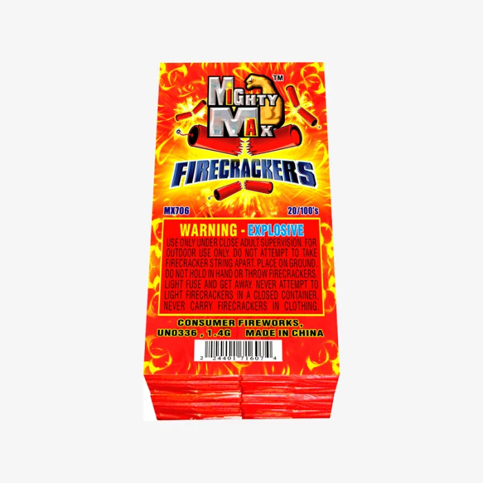 100 Firecrackers String (20 Pack)