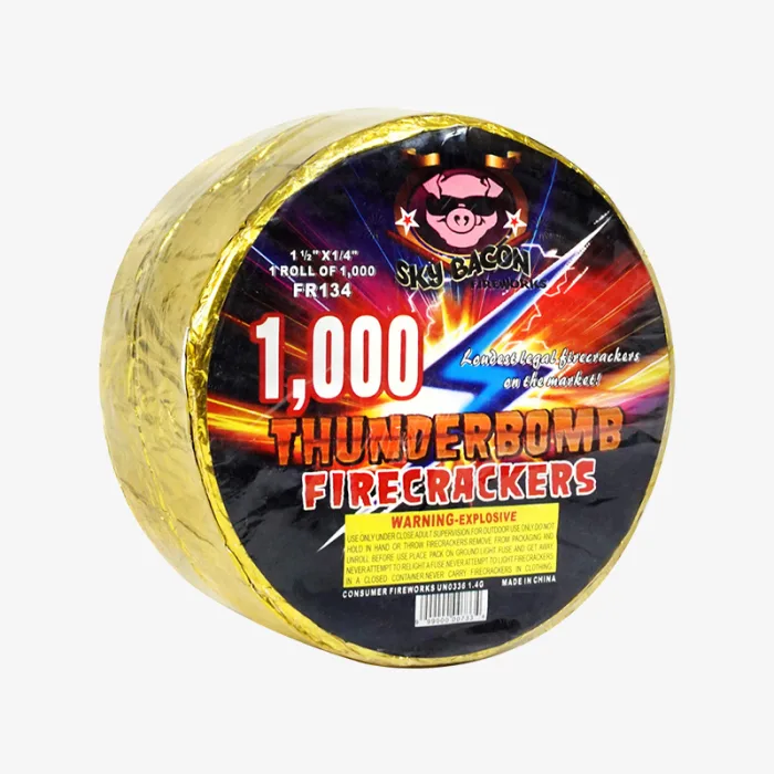 1,000 Thunderbomb Firecrackers
