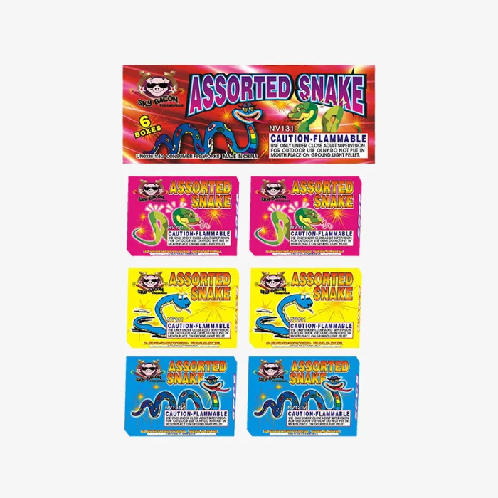 Assorted Snakes (36 Pack)