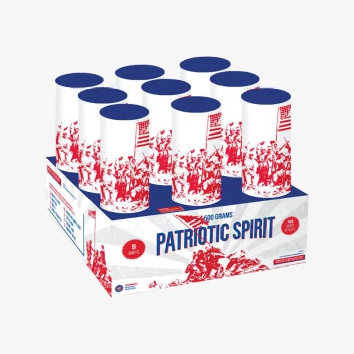 Patriotic Spirit (9 Shots) 3-Inch NOAB Rack