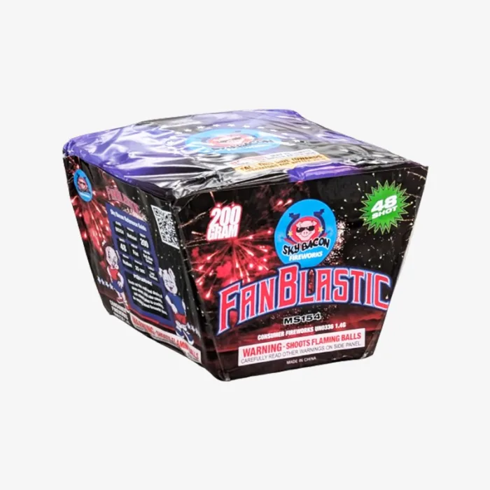 FanBlastic (48 Shots) Fan-Firing Aerial Cake