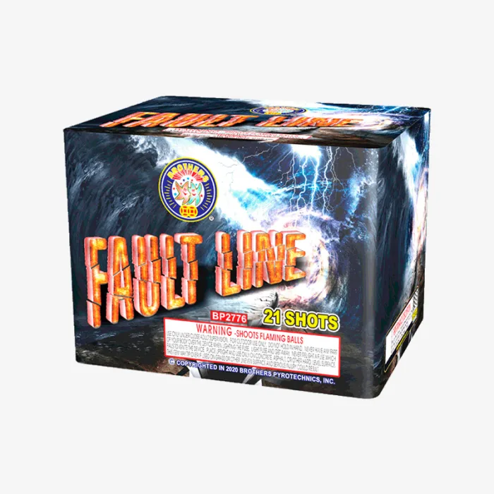 Fault Line (21 Shots) Straight-Firing Aerial Cake