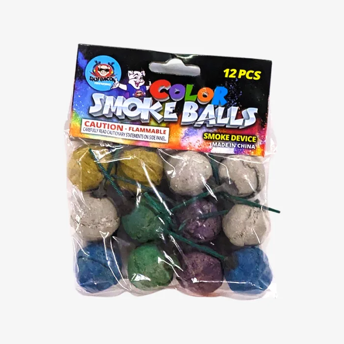 Color Smoke Balls (12 Pack)