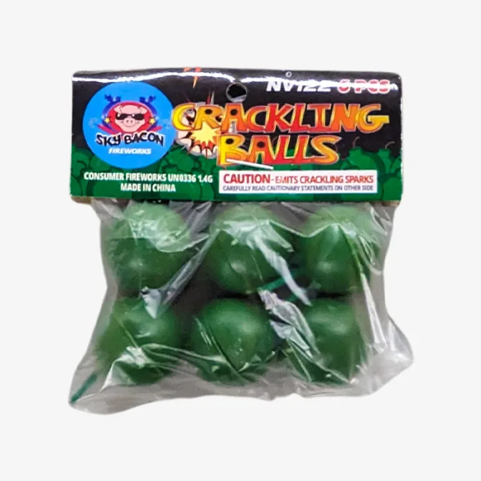 Crackling Balls (6 Pack)