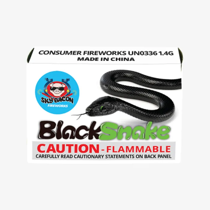Black Snakes (6 Pack)