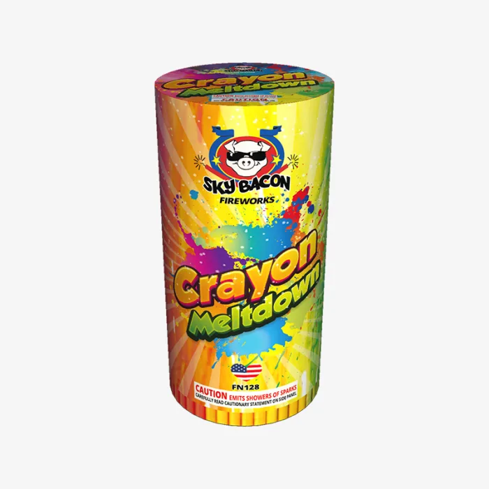 Crayon Meltdown Fountain