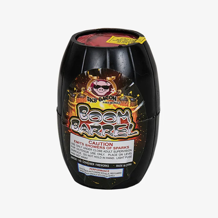 Boom Barrel Fountain